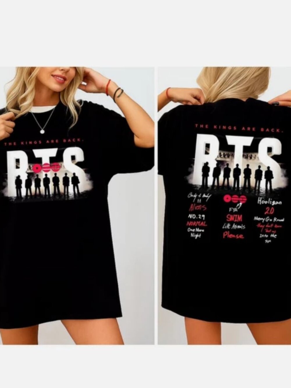 BangtanBoys Arirang Tracklist The Kings Are Back Shirt 257